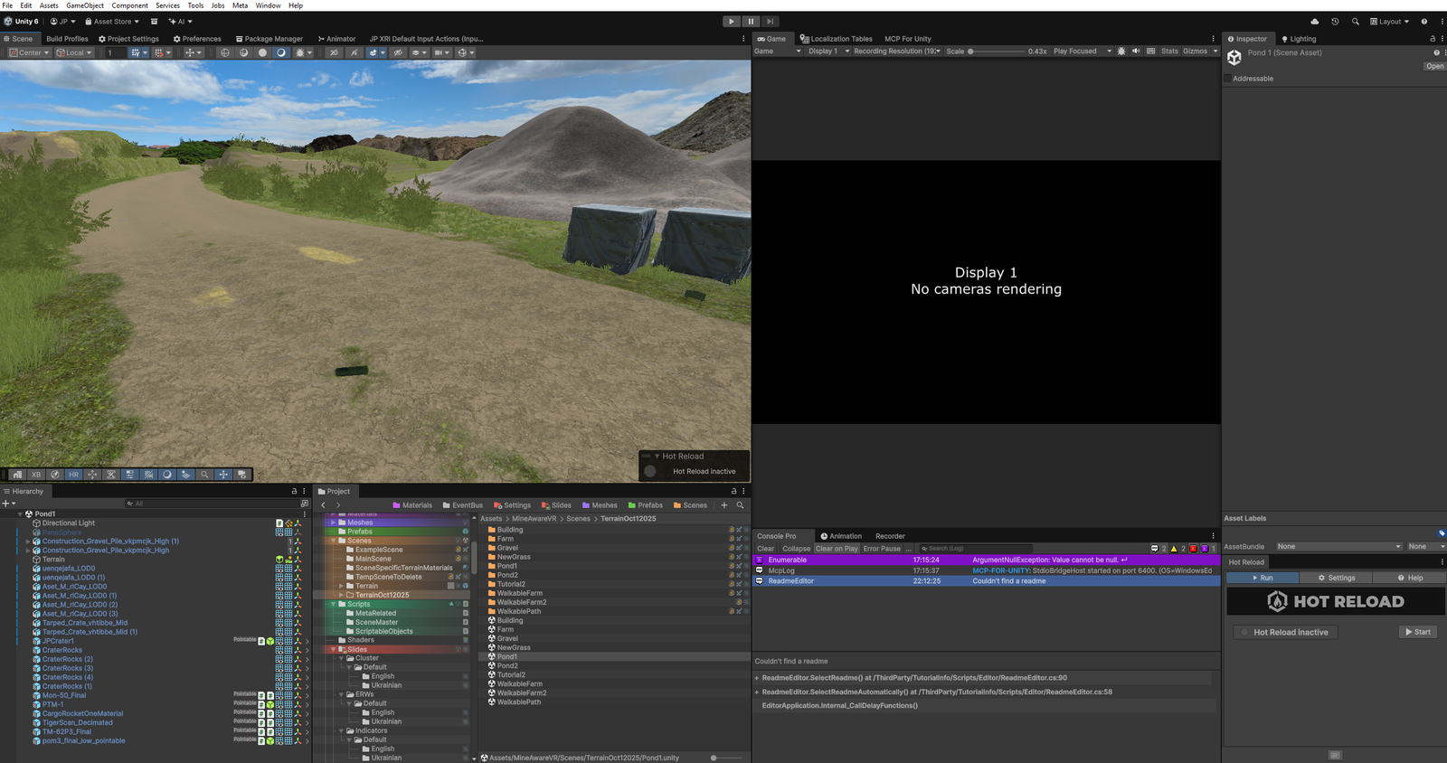 Unity development